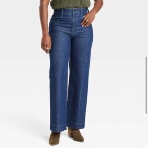 Universal Thread High-Rise Wide Leg Dark Wash Jeans